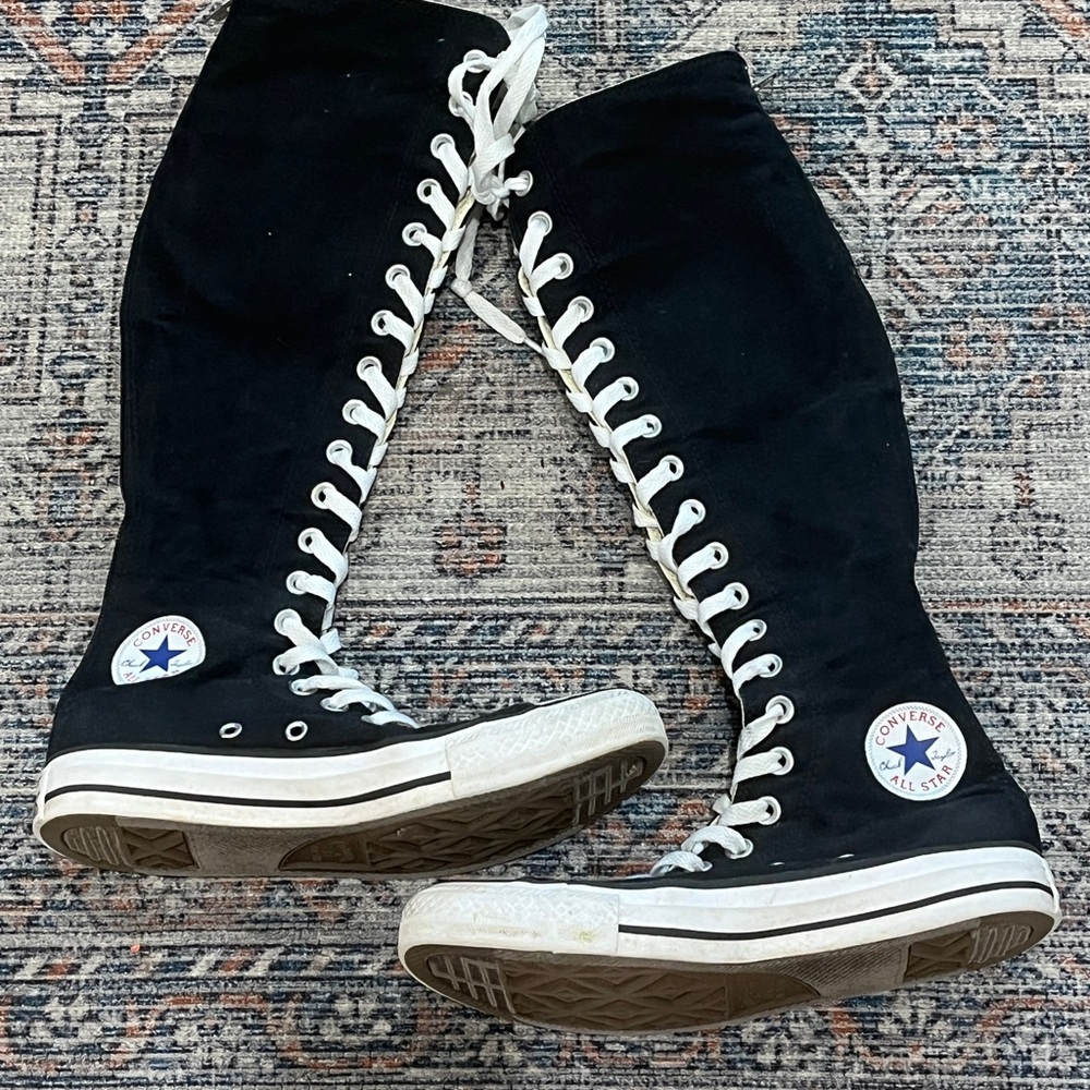 Converse Women's Black Knee-High Sneakers